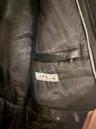 Giubbotto in pelle invernale