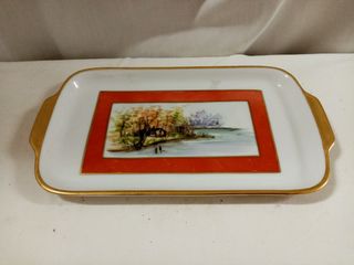 Piattino in porcellana bavarese