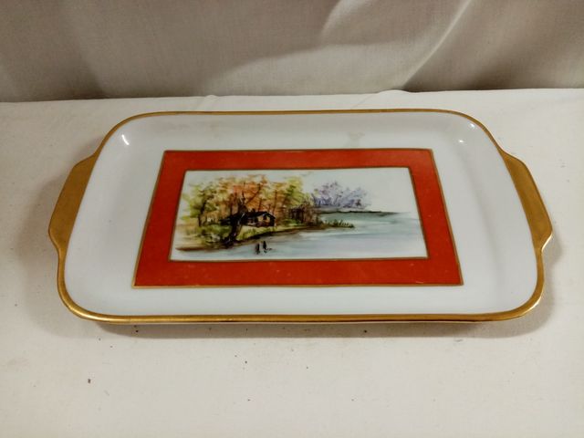 Piattino in porcellana bavarese