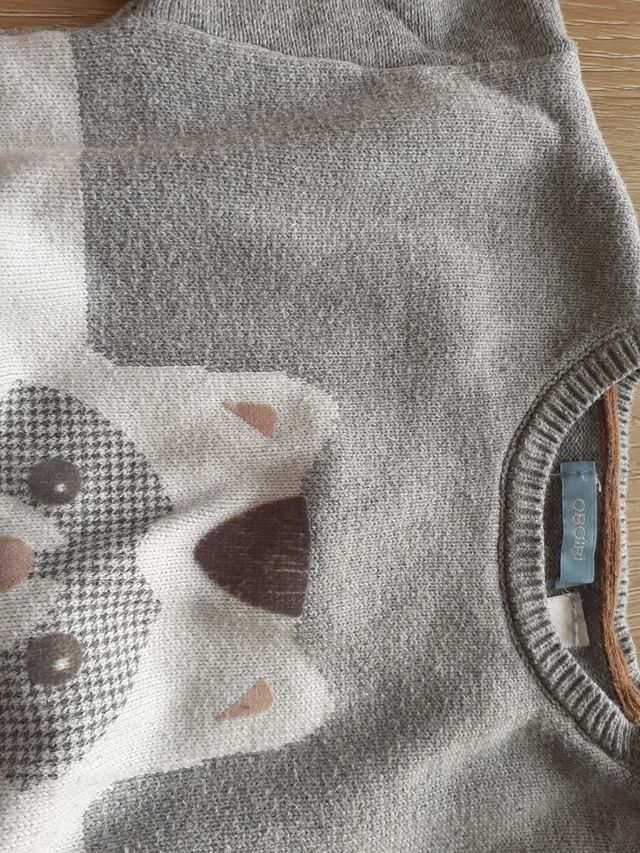 Maglioncino obaibi procione 3anni 98cm