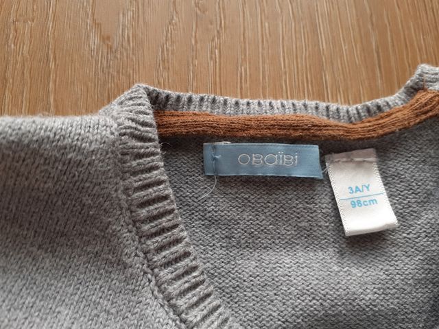 Maglioncino obaibi procione 3anni 98cm
