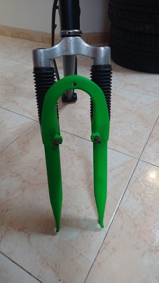 Horquilla delantera con amortiguacion