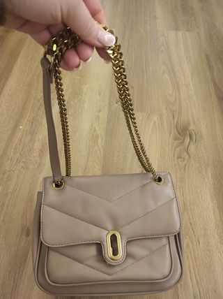 Bolso marrón clarito Parfois