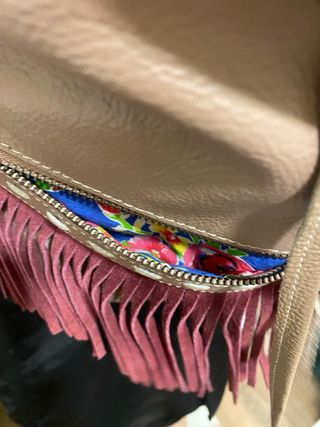 Mochila Boho flecos Piticuiti