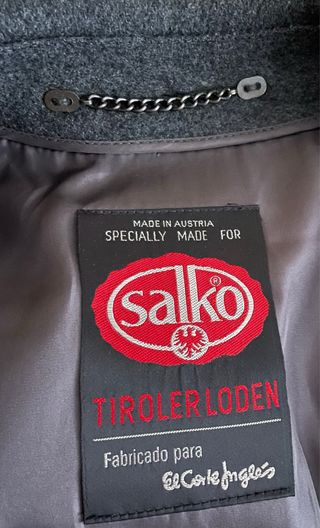 ¡OFERTÓN!. Loden hecho en Austria.