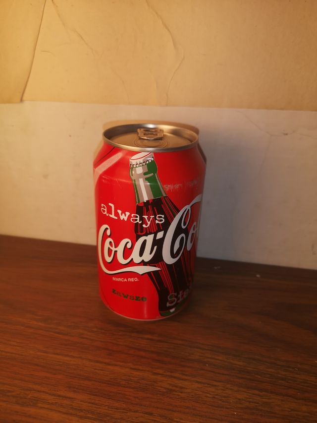 2 latas de Coca-cola (1998) sin abrir