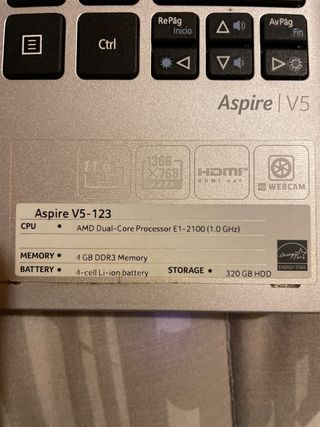 acer Aspire V5-123