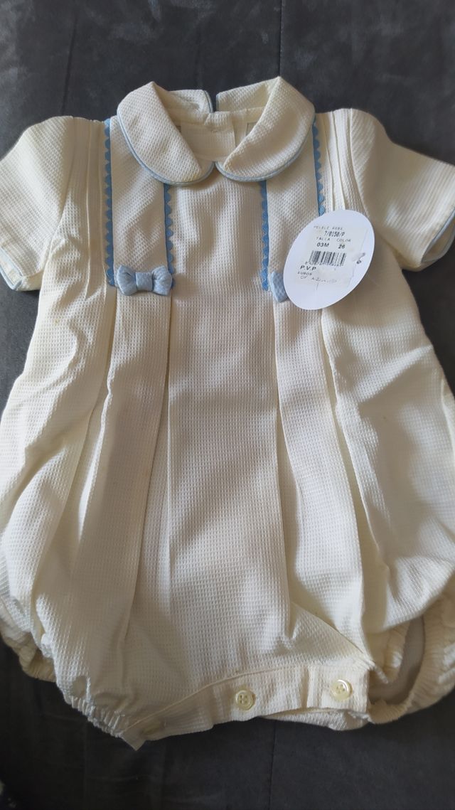 Traje bebé 3 meses