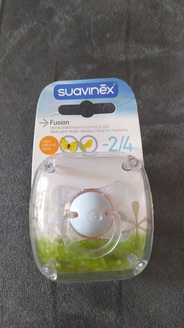 2 Chupetes Suavinex 2/6 meses