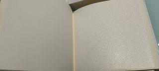 Foto Album in pelle rosa e dorato