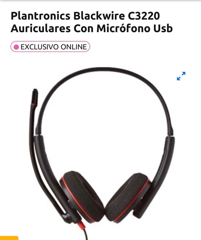 PlantronicsC3220Auriculares*A ESTRENAR* con micro