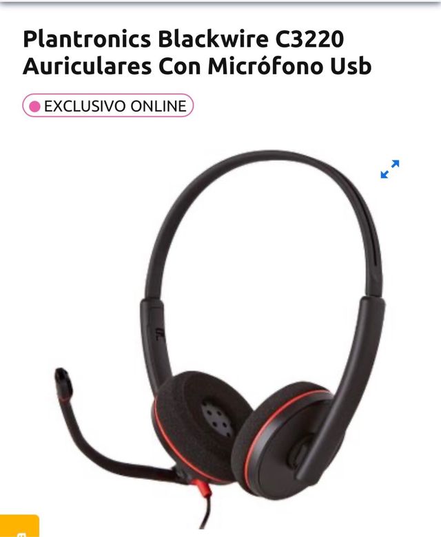 PlantronicsC3220Auriculares*A ESTRENAR* con micro