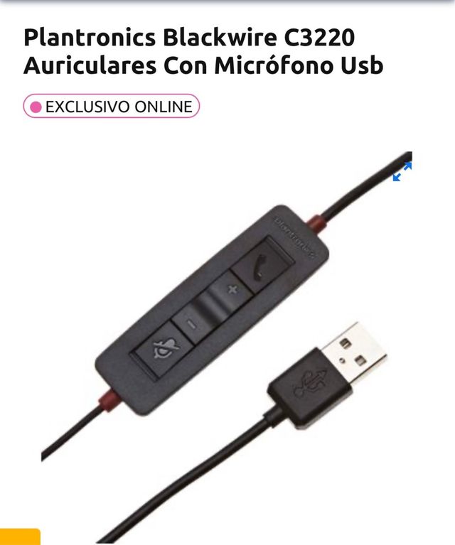 PlantronicsC3220Auriculares*A ESTRENAR* con micro