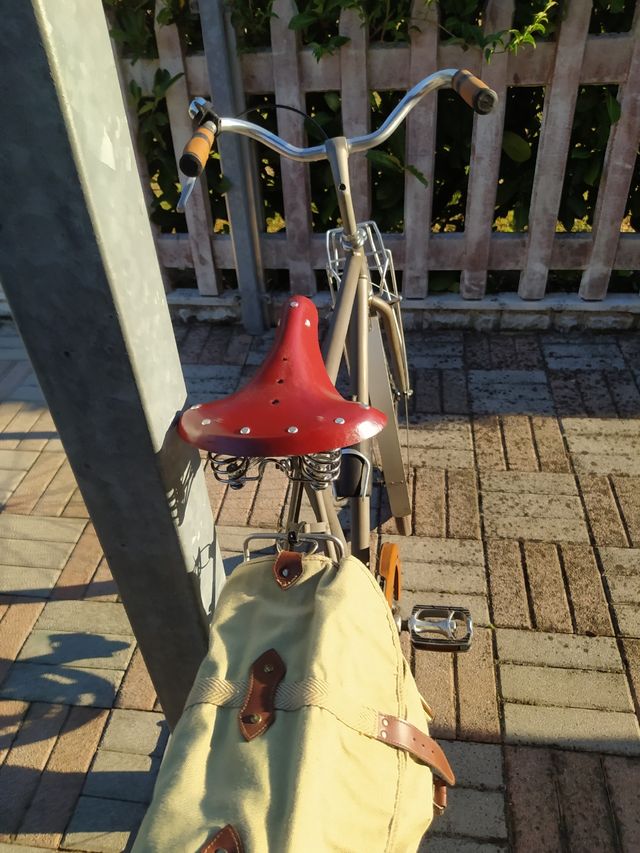 Bicicletta artigianale.