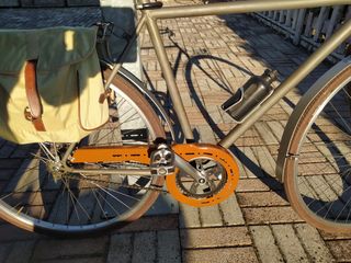 Bicicletta artigianale.