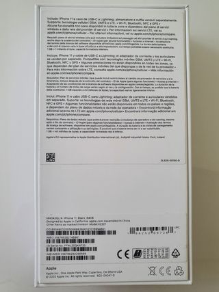 Telefono movil Iphone 11 64gb