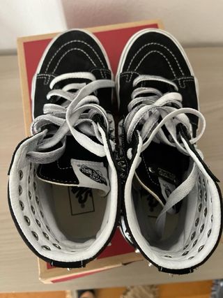 Vans borchie platform