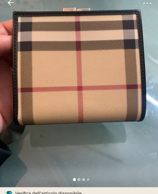 Portafogli Burberry