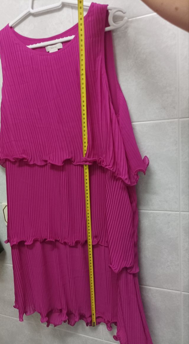 Vestido fucsia Sfera talla L