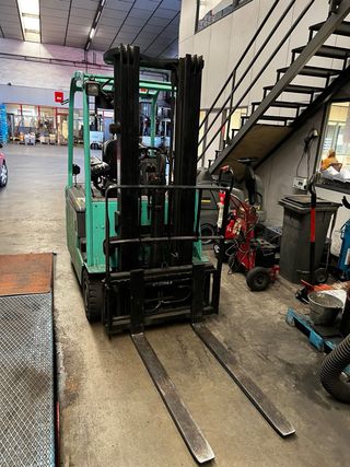 Minicargadora cambio x Carretilla elevadora 4’80