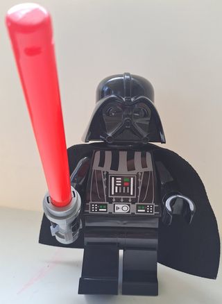 Lego INTROVABILE lampada torcia SW spada rossa