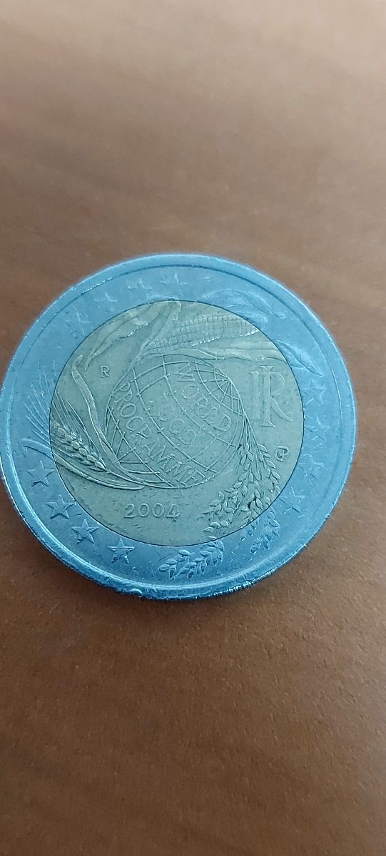 Moneda coleccionable 2€ Italia 2004
