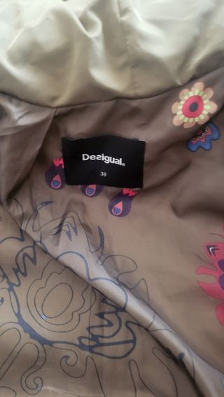 Chaqueton Plumifero desigual nuevo T 38