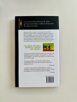 Un grito de amor desde el centro del mundo