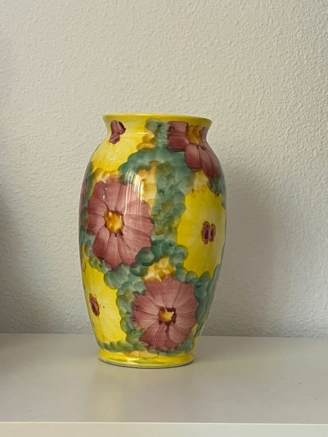 Jarron decorativo de cerámica