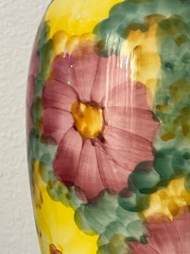 Jarron decorativo de cerámica