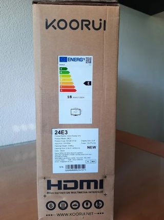 MONITOR GAMING 24" KOORUI SIN ESTRENAR