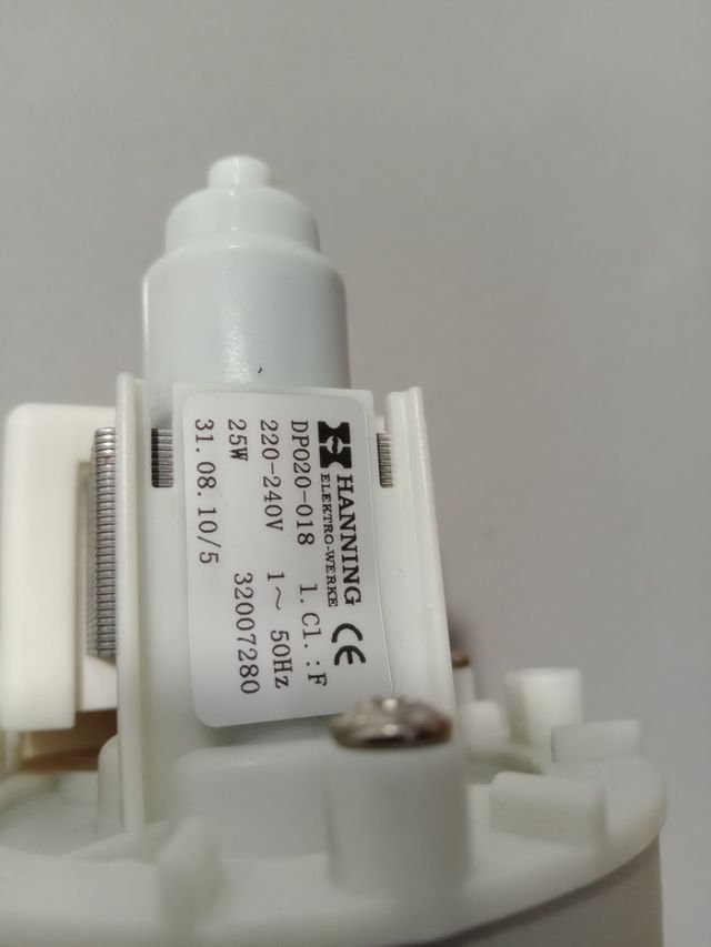 Bomba de desagüe lavadora