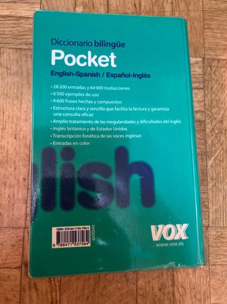 Diccionario español-inglés