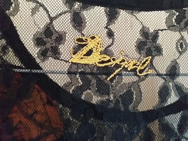 Vestito donna Desigual XS S in pizzo etnico