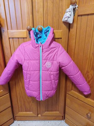 Chaqueta de nieve reversible niña