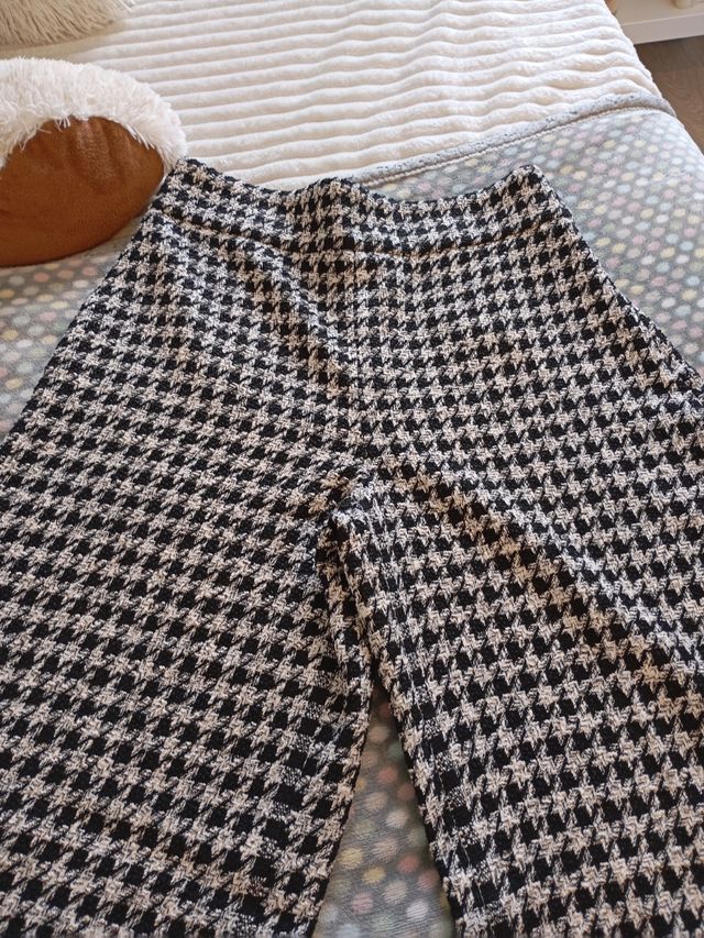 Pantalón pirata cuadros