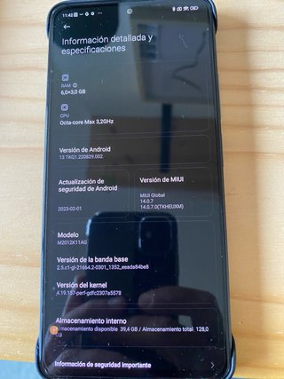 Xiaomi Poco F3 6GB 128GB como nuevo