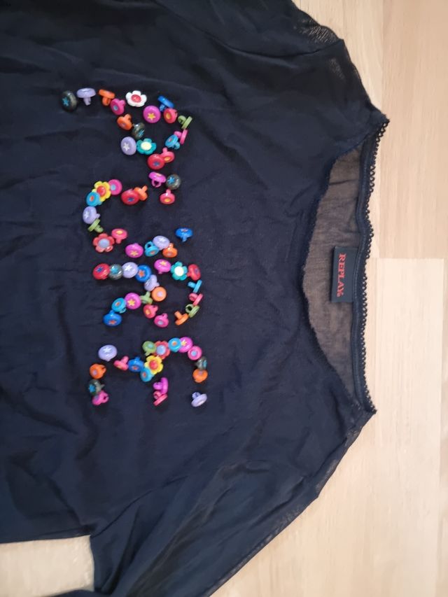 Camiseta trasparente Replay