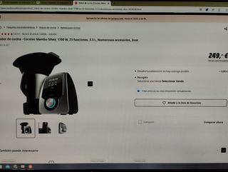 Robot de Cocina Cecotec Mambo Silver