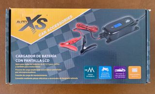 Cargador baterias coche y moto NUEVO