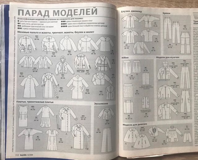 Revista BURDA n 10/2008 en ruso