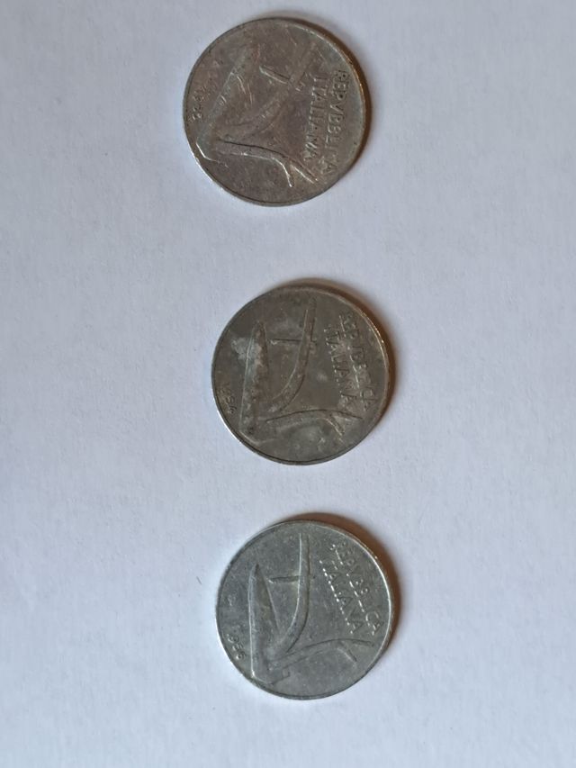 10 lire 1956 1955 1954