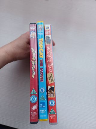 Películas DVD infantiles en ingles