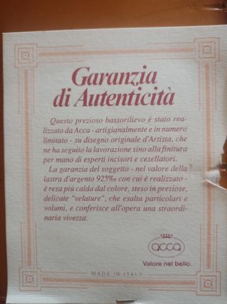 quadro con bassorilievo