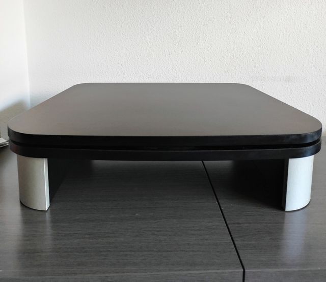 Base giratoria televisión madera 🌑 y gris