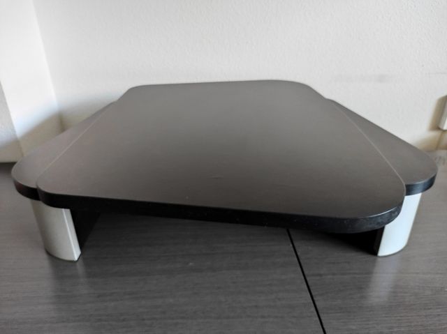 Base giratoria televisión madera 🌑 y gris