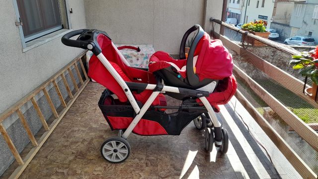 Passeggino gemellare Chicco leggere la descrizione