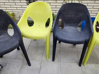 Sillas butacas terraza jardín