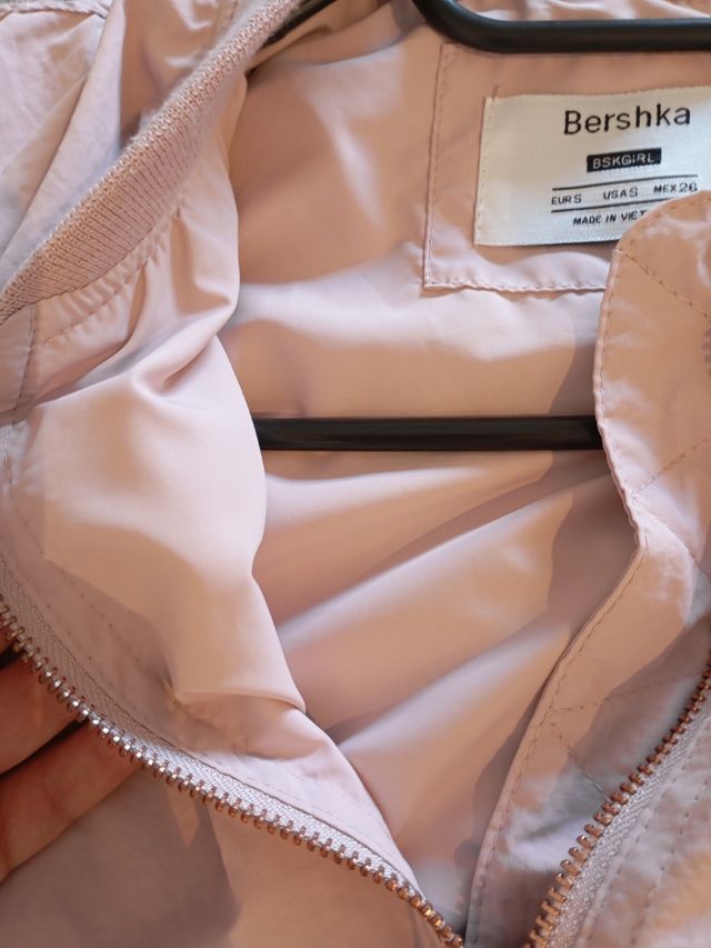 Chaqueta rosa palo