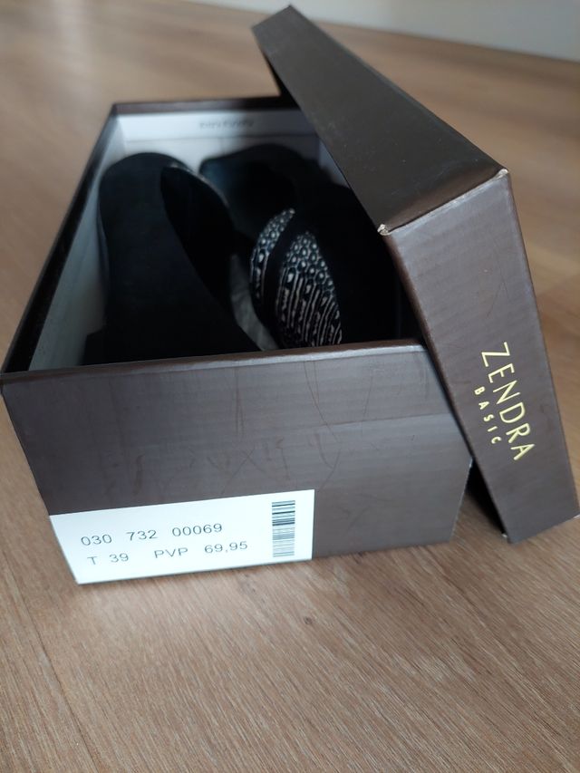 Bailarinas negras punta Zendra